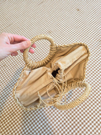 Small Raffia Beachy Handbag