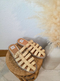 Dolce Vita Raffia Fisherman Mules (10)