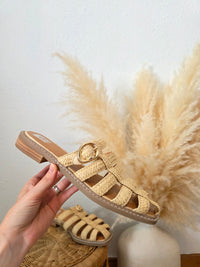 Dolce Vita Raffia Fisherman Mules (10)