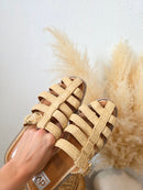 Dolce Vita Raffia Fisherman Mules (10)