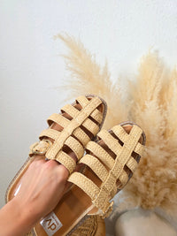 Dolce Vita Raffia Fisherman Mules (10)
