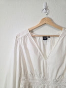 Gap Puff Sleeve Cotton Top (L)