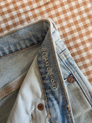 Light Wash Relaxed Denim Short (6)