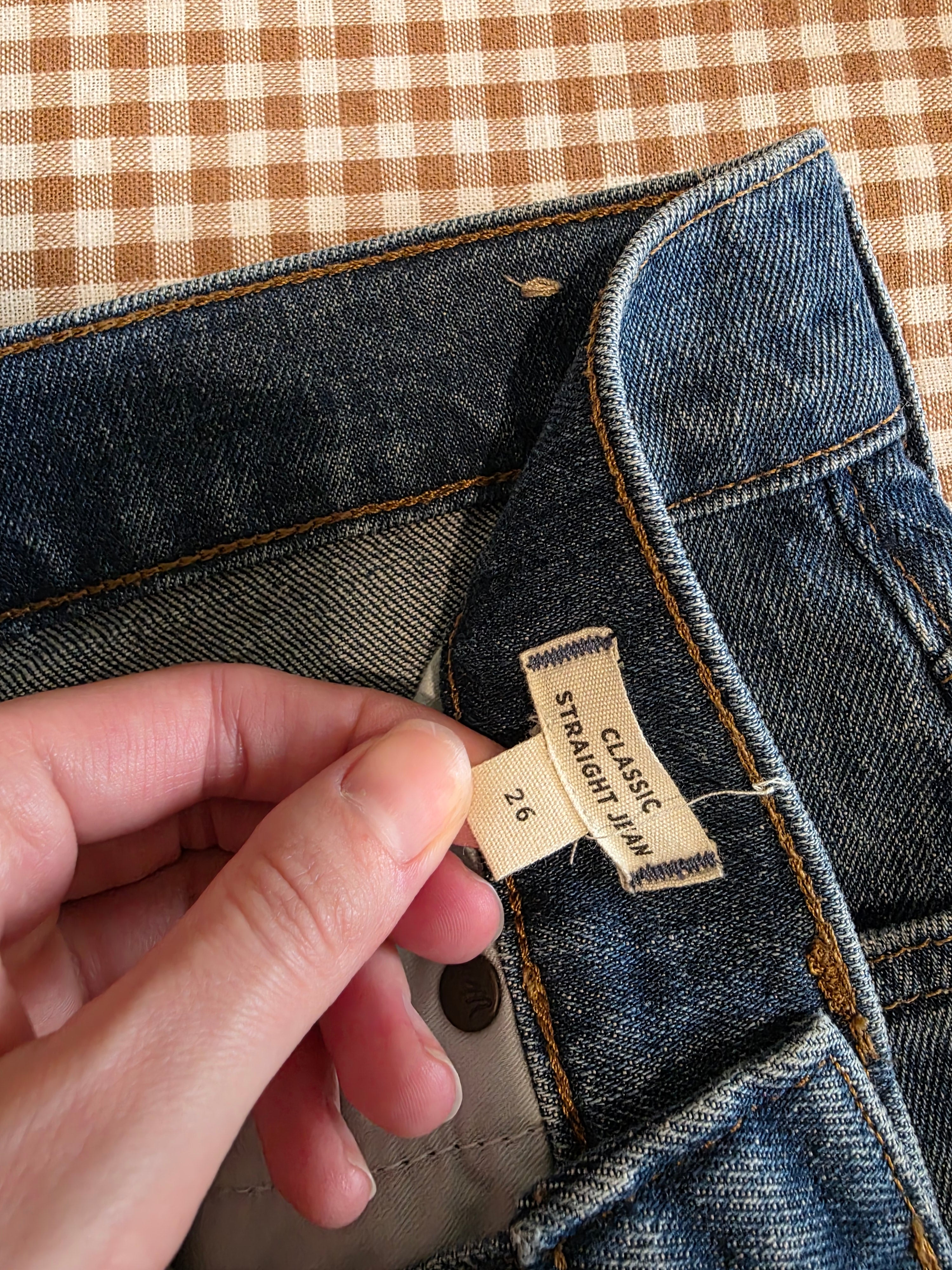 NEW Madewell Classic Straight Jeans (26)