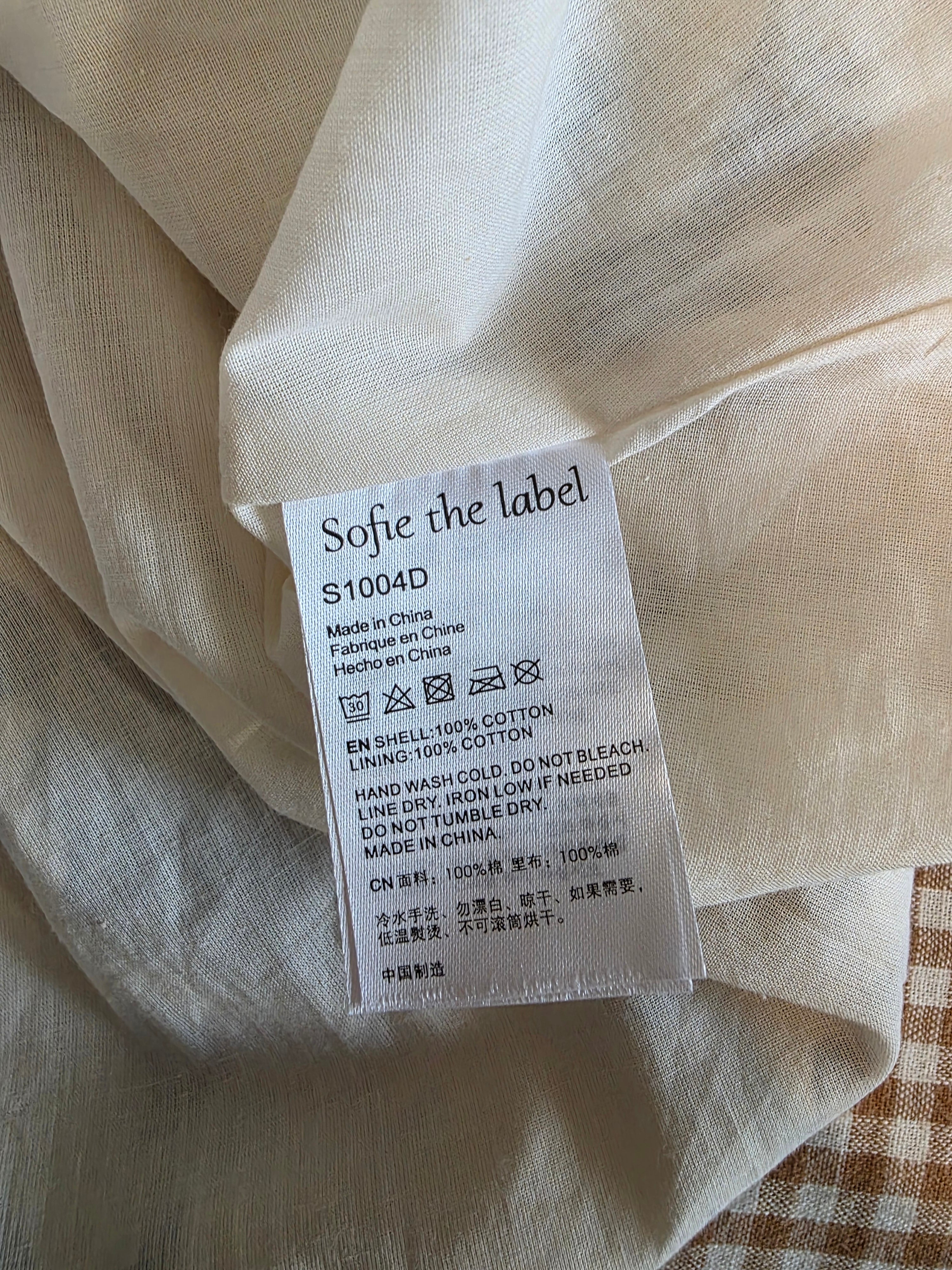 Sofie The Label Floral Babydoll Dress (S)