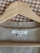 Z Supply Neutral Checkered Vest (S)