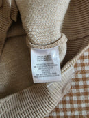 Z Supply Neutral Checkered Vest (S)