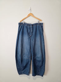 Relaxed Barrel Pull On Jeans (XL Tall)