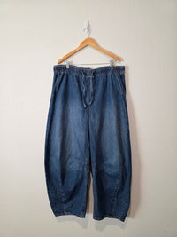 Relaxed Barrel Pull On Jeans (XL Tall)