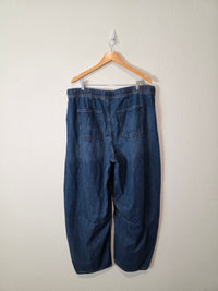 Relaxed Barrel Pull On Jeans (XL Tall)