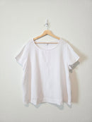 J.Jill Cotton Gauze Boxy Top (2X)