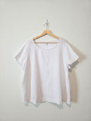 J.Jill Cotton Gauze Boxy Top (2X)