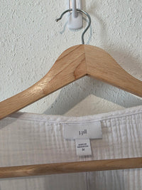 J.Jill Cotton Gauze Boxy Top (2X)