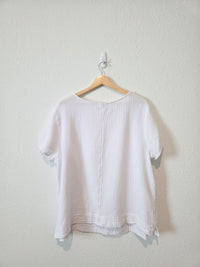 J.Jill Cotton Gauze Boxy Top (2X)