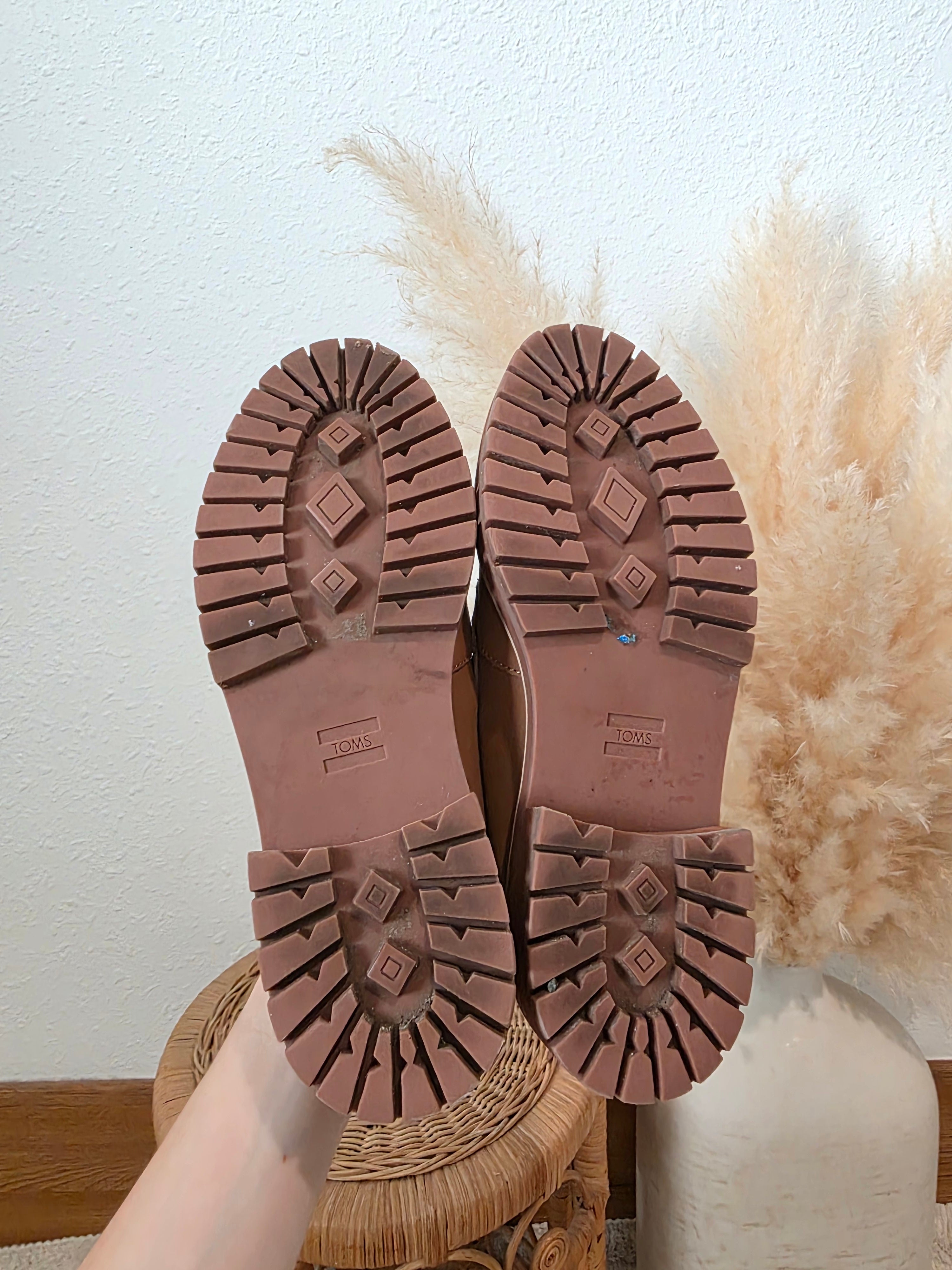 Toms Chunky Leather Loafers (8.5)