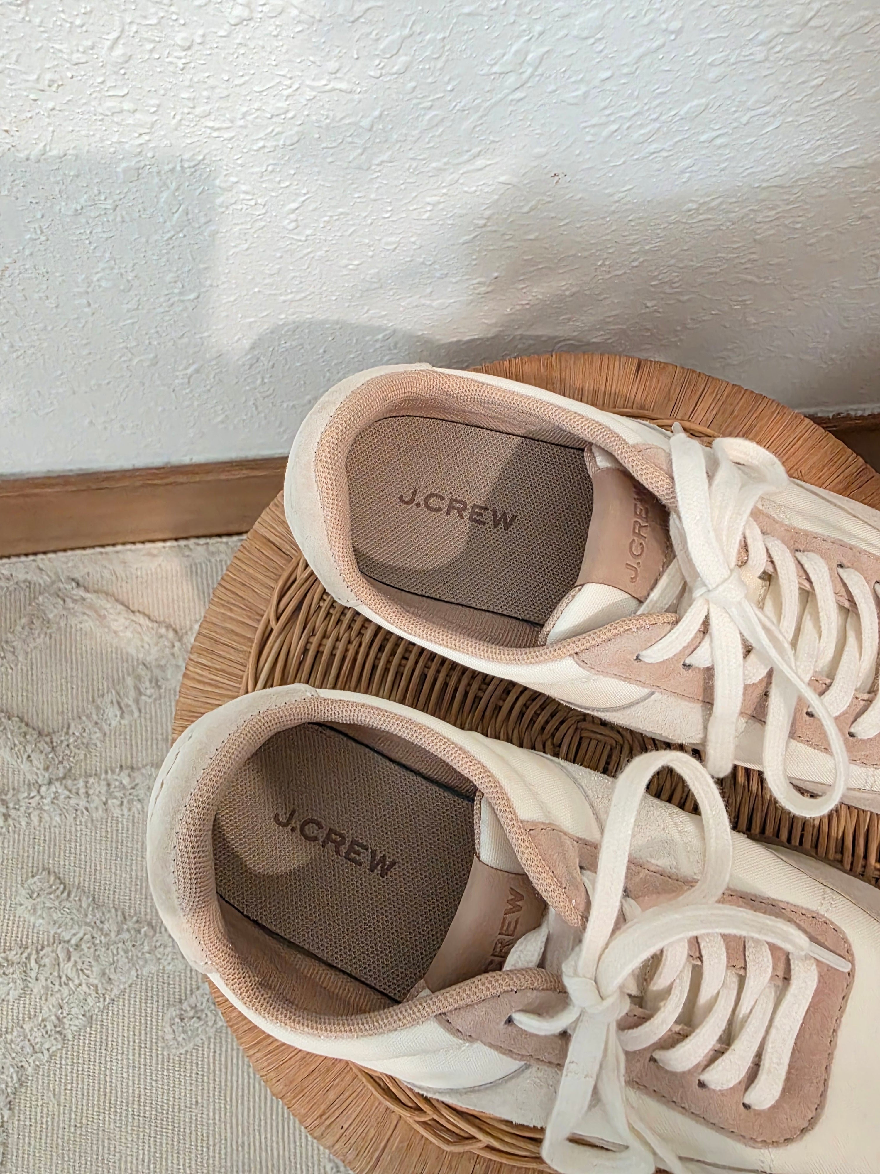 J.Crew Neutral Sneakers (7.5)