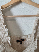 Quince Smocked Linen Midi Dress (XL)