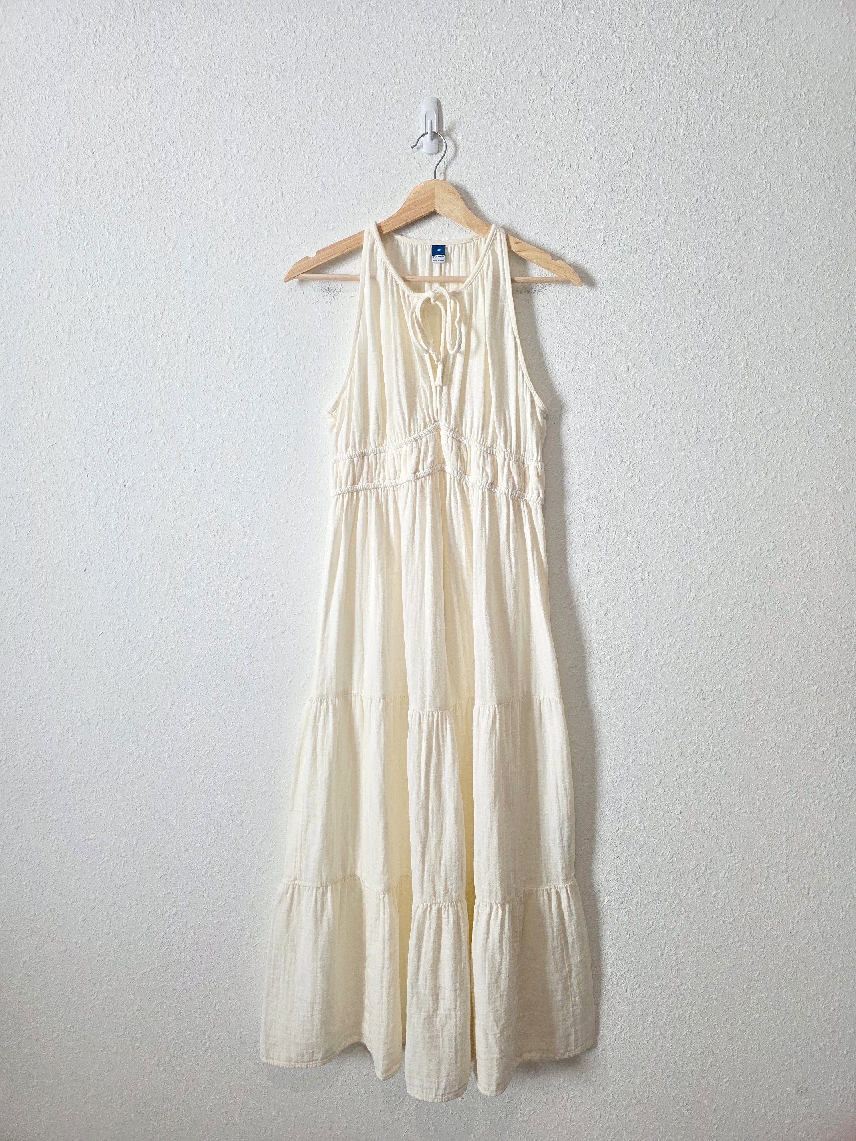 Cotton Gauze Maxi Dress (XS)