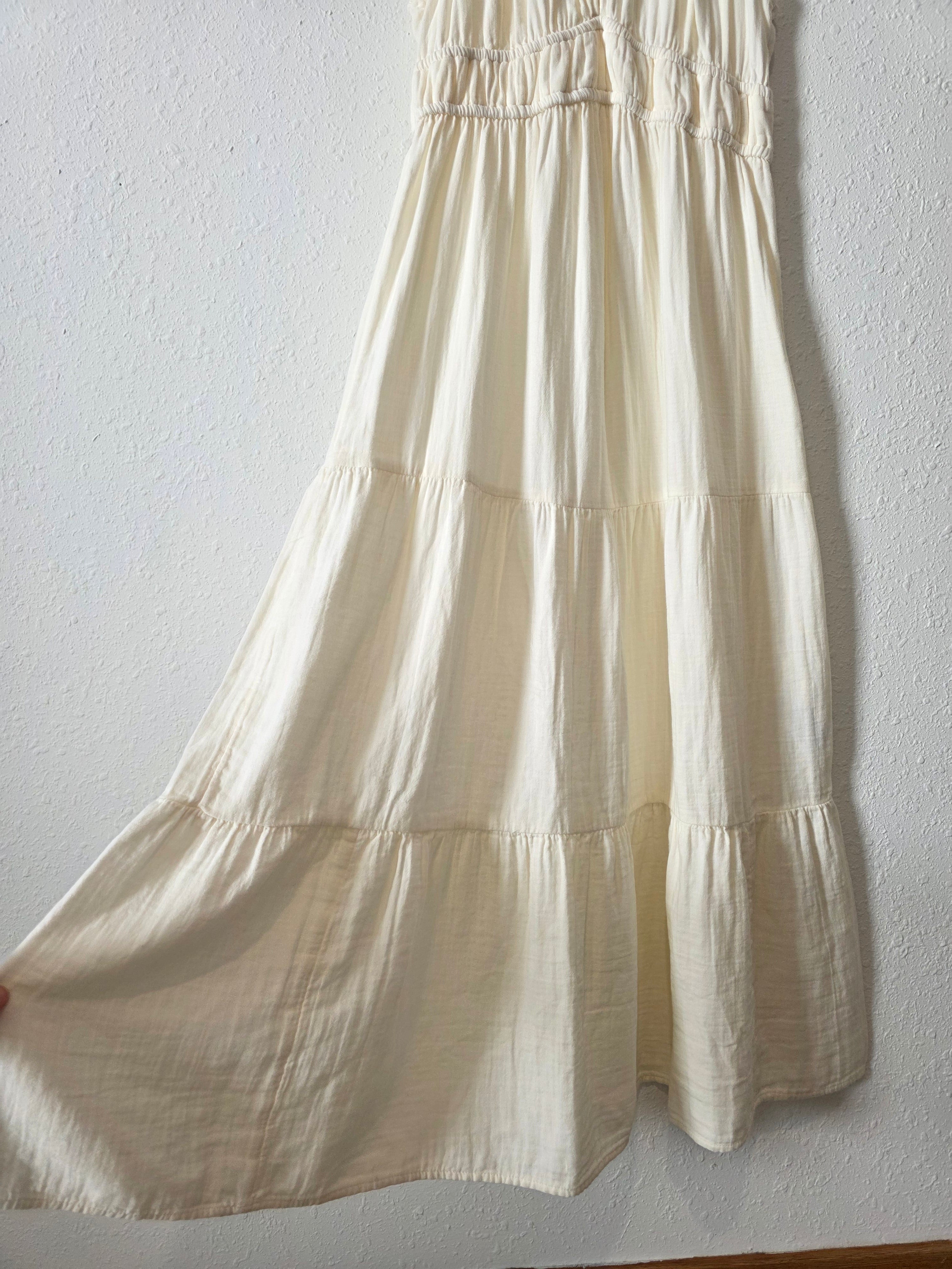 Cotton Gauze Maxi Dress (XS)