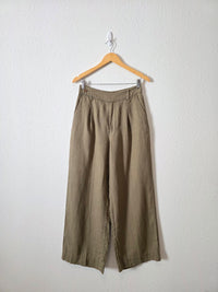 Madewell Harlow Wide Leg Linen Pants (4)