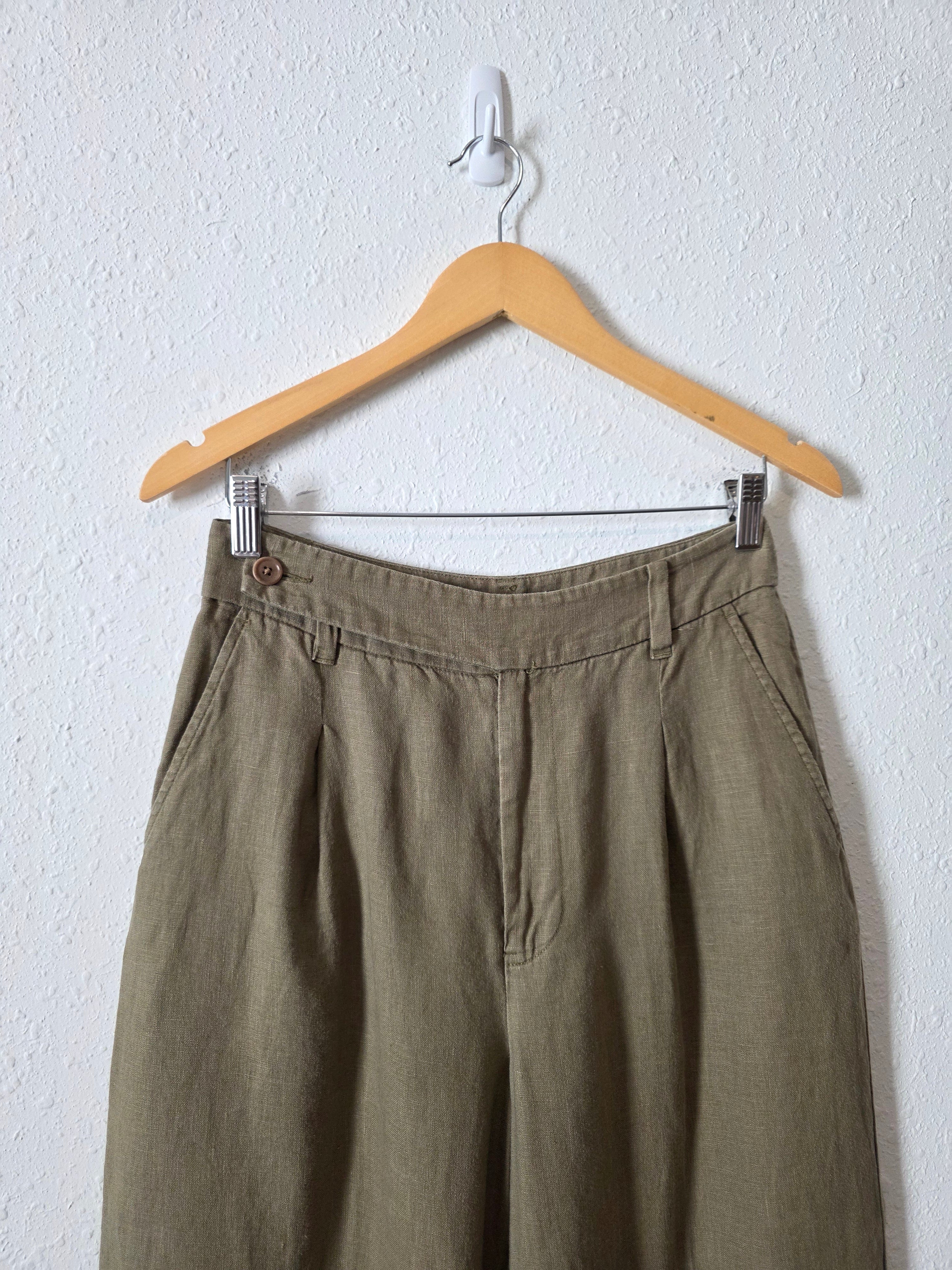 Madewell Harlow Wide Leg Linen Pants (4)