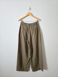 Madewell Harlow Wide Leg Linen Pants (4)