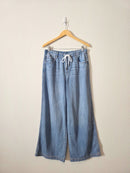 NEW Hidden Wide Leg Drawstring Jeans (26)