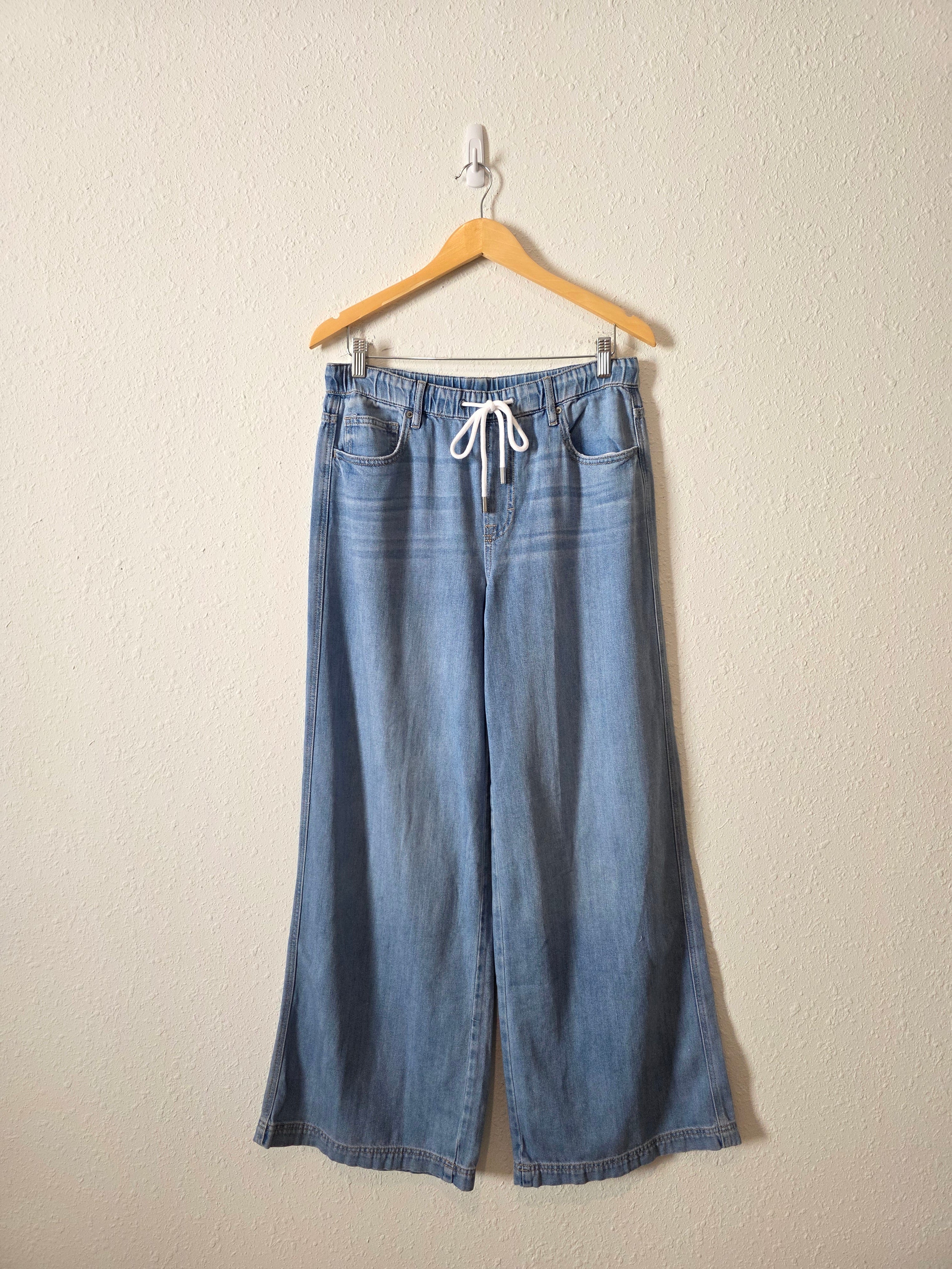 NEW Hidden Wide Leg Drawstring Jeans (26)