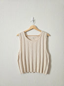 Z Supply Textured Knit Tank (L)