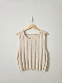 Z Supply Textured Knit Tank (L)
