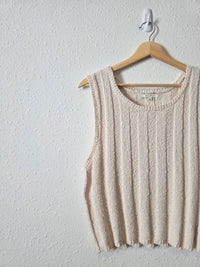 Z Supply Textured Knit Tank (L)
