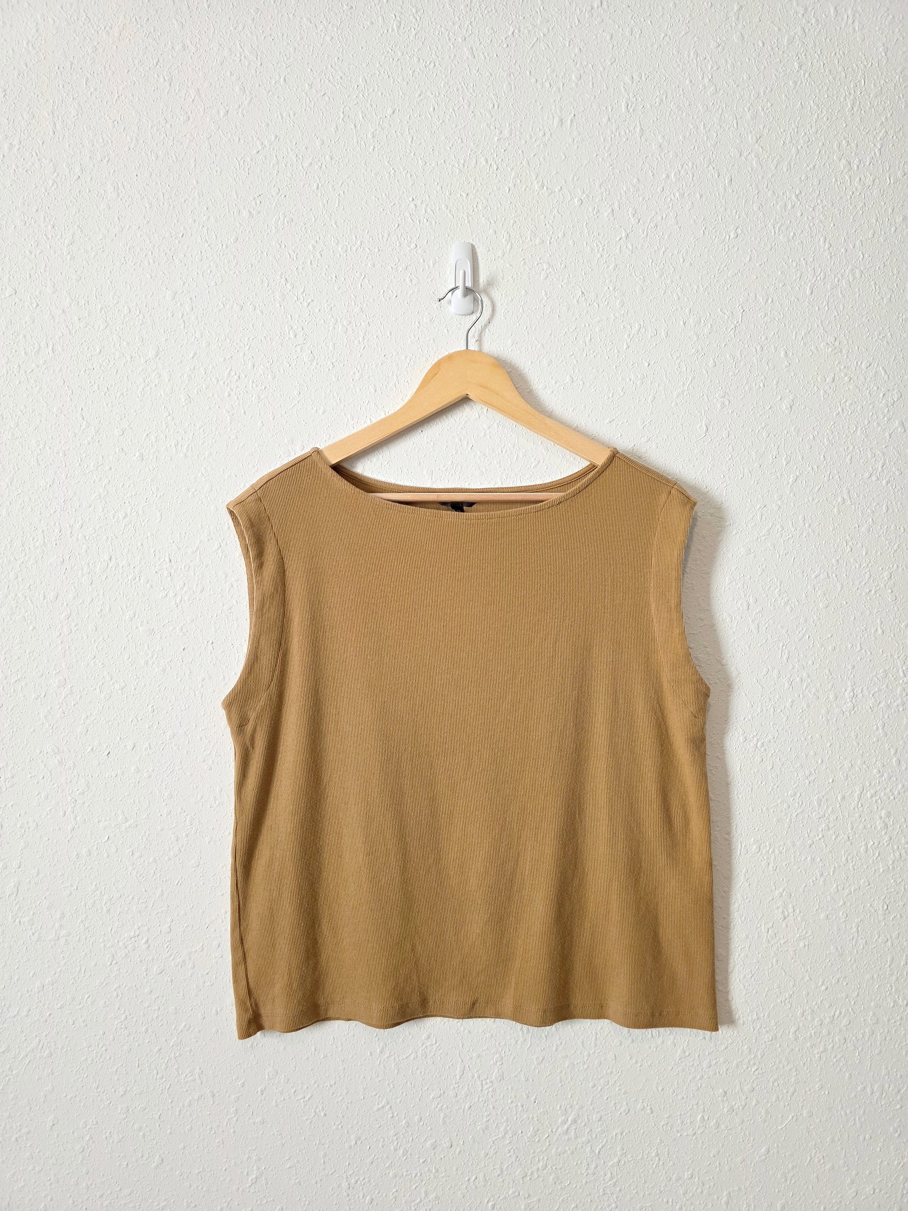 Banana Republic Boxy Ribbed Top (M)