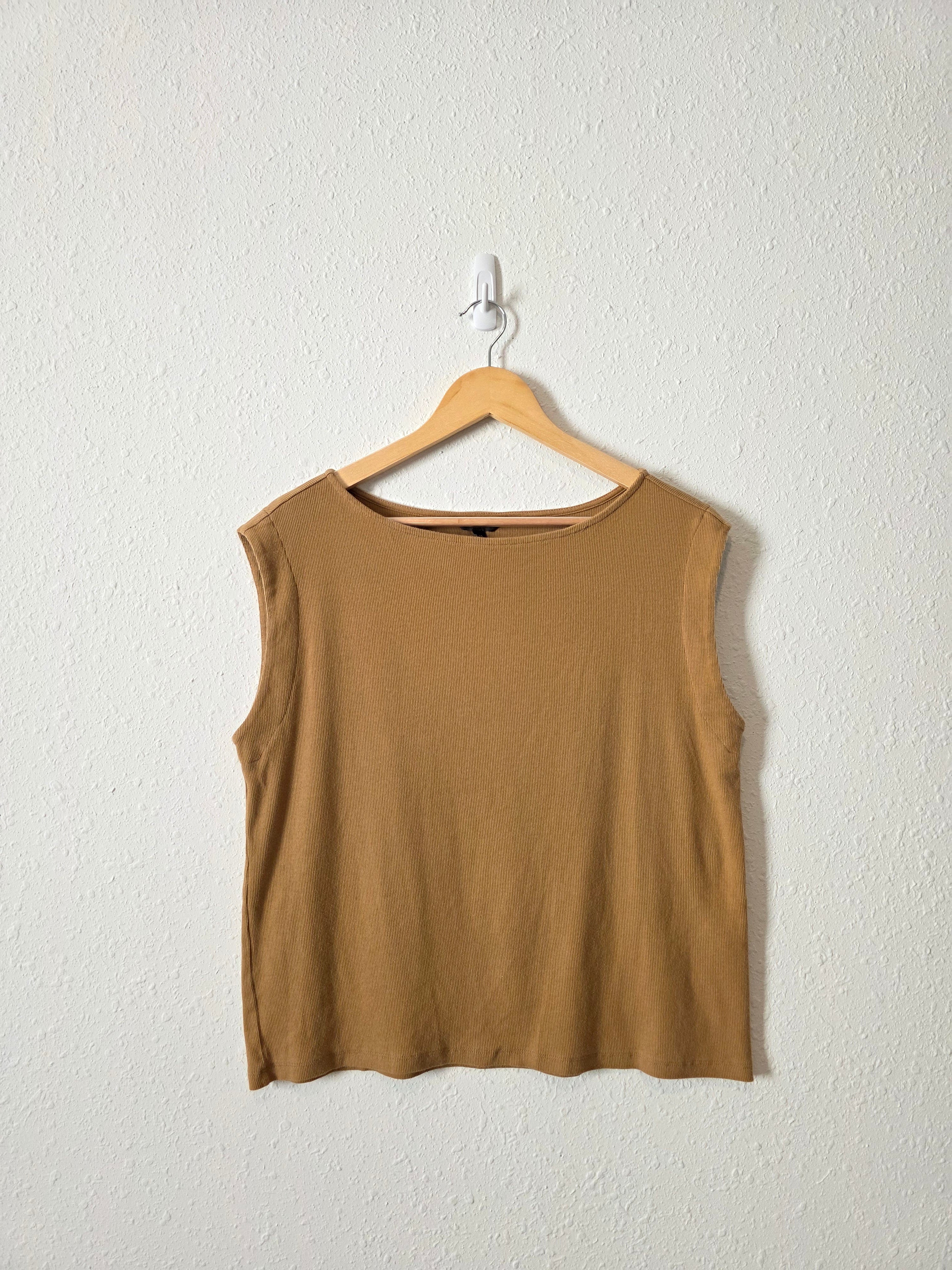 Banana Republic Boxy Ribbed Top (M)