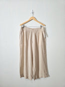NEW Wide Leg Linen Blend Pants (LP)