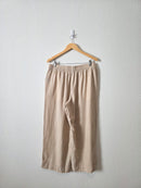 NEW Wide Leg Linen Blend Pants (LP)
