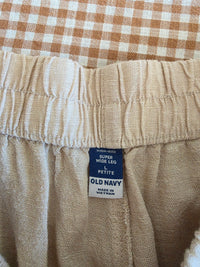 NEW Wide Leg Linen Blend Pants (LP)