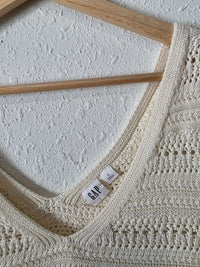 Gap Crochet Cotton Tank (L)
