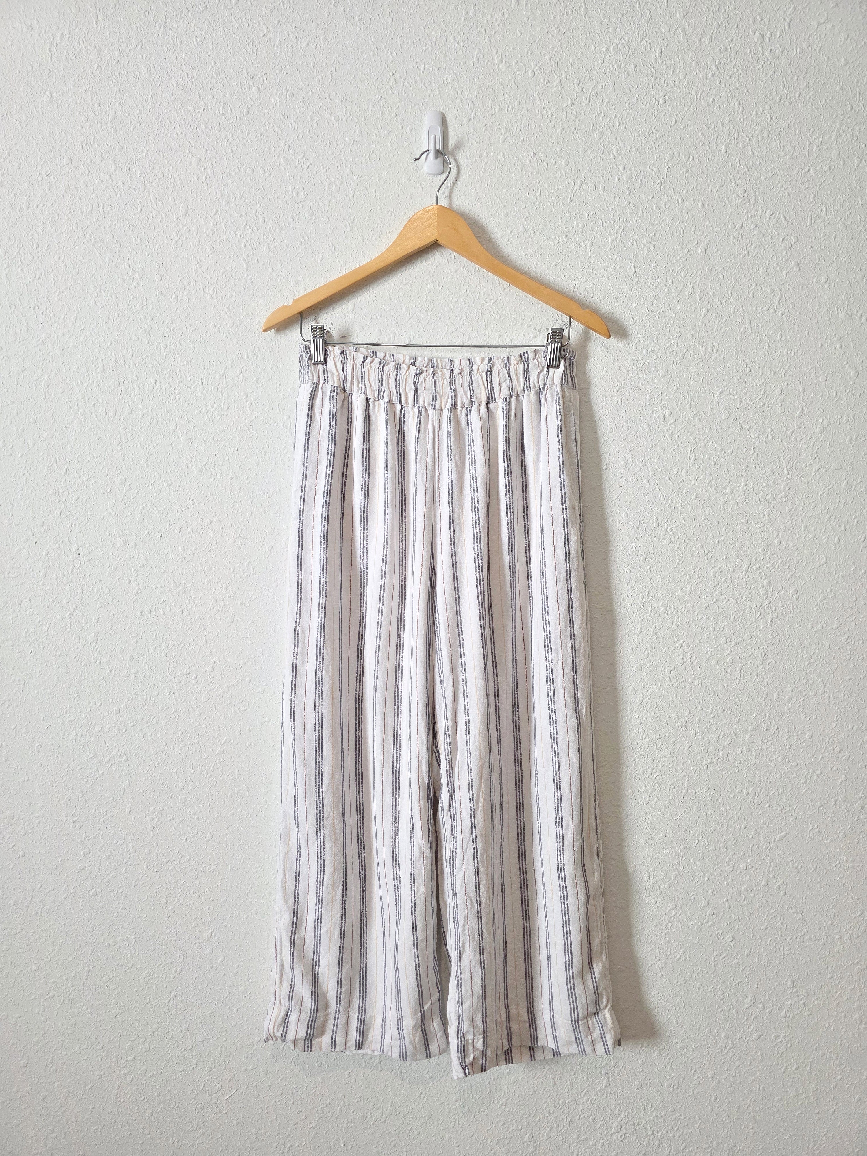 Abercrombie Wide Leg Striped Pants (M)