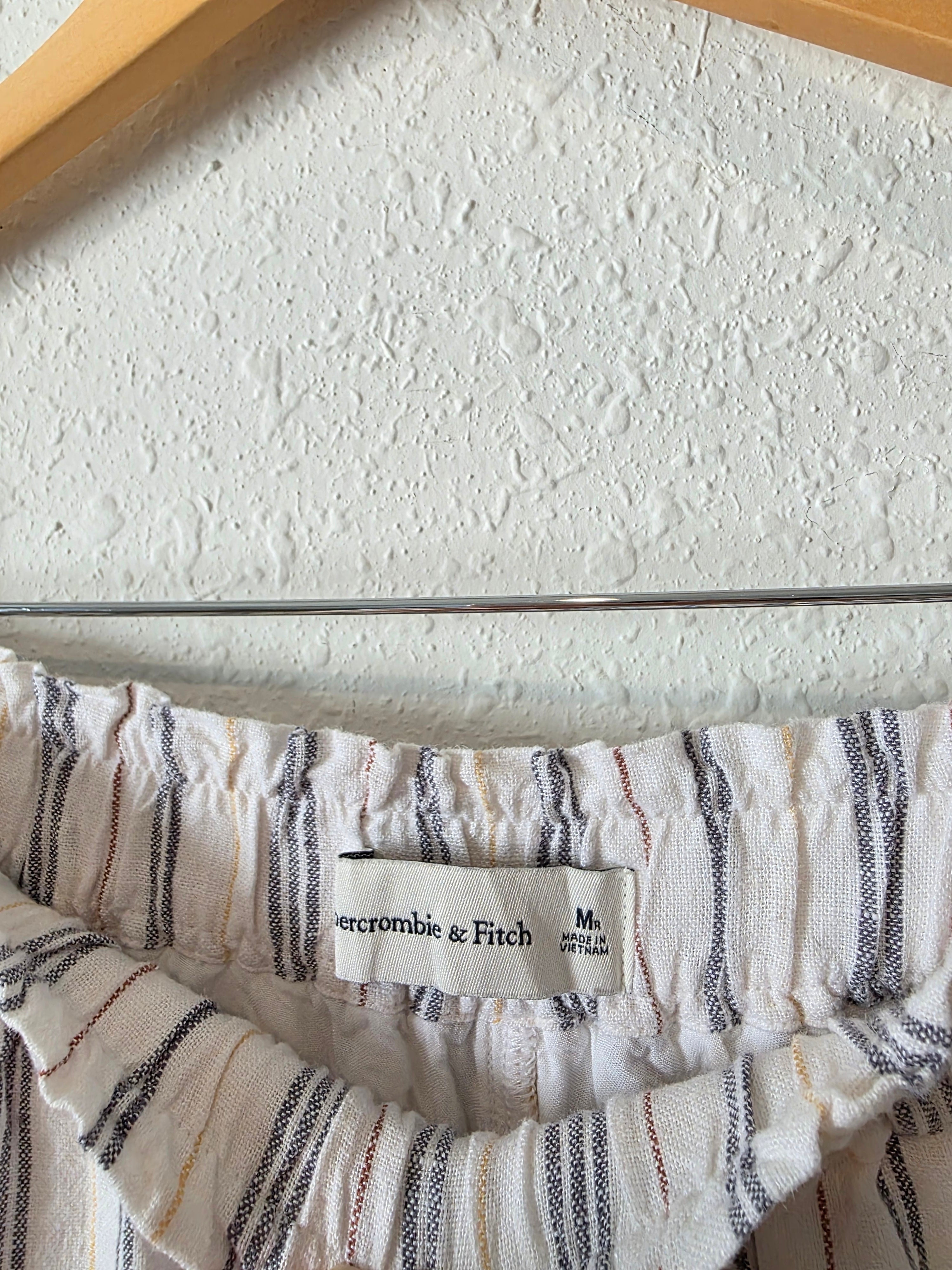 Abercrombie Wide Leg Striped Pants (M)