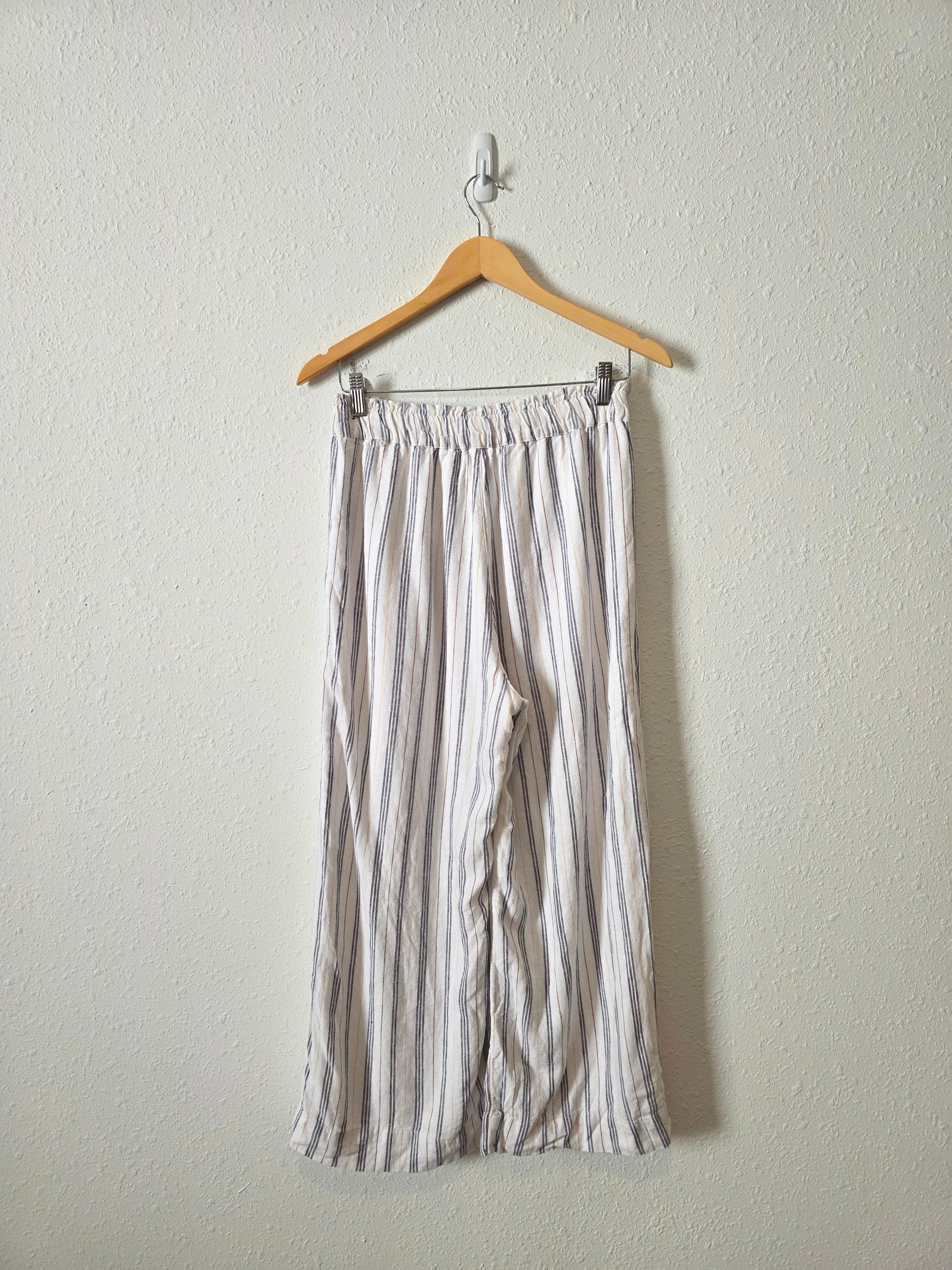 Abercrombie Wide Leg Striped Pants (M)