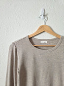 Z Supply Long Sleeve Crewneck Tee (S)