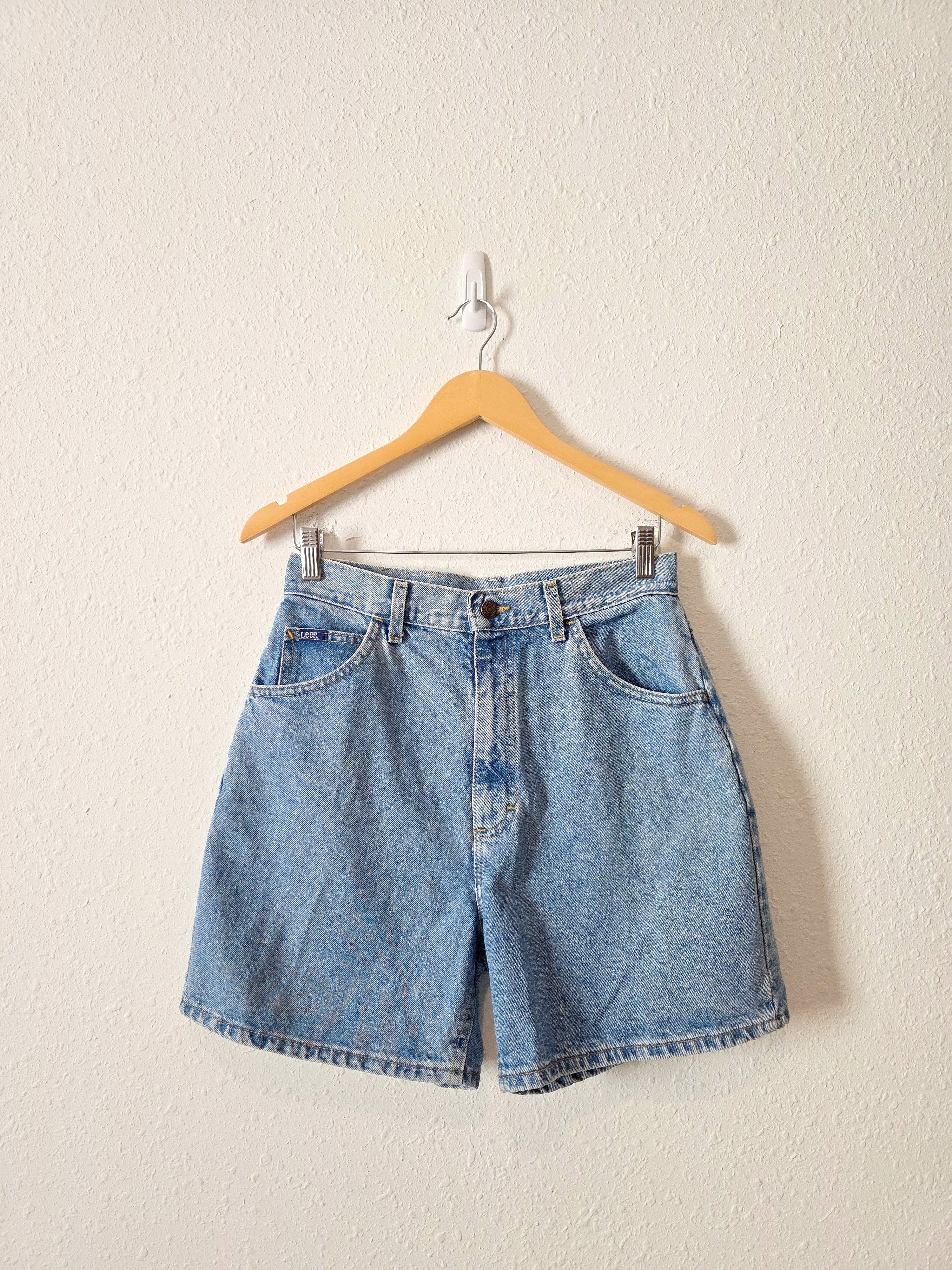 Vintage Lee Relaxed Denim Shorts (27/28)