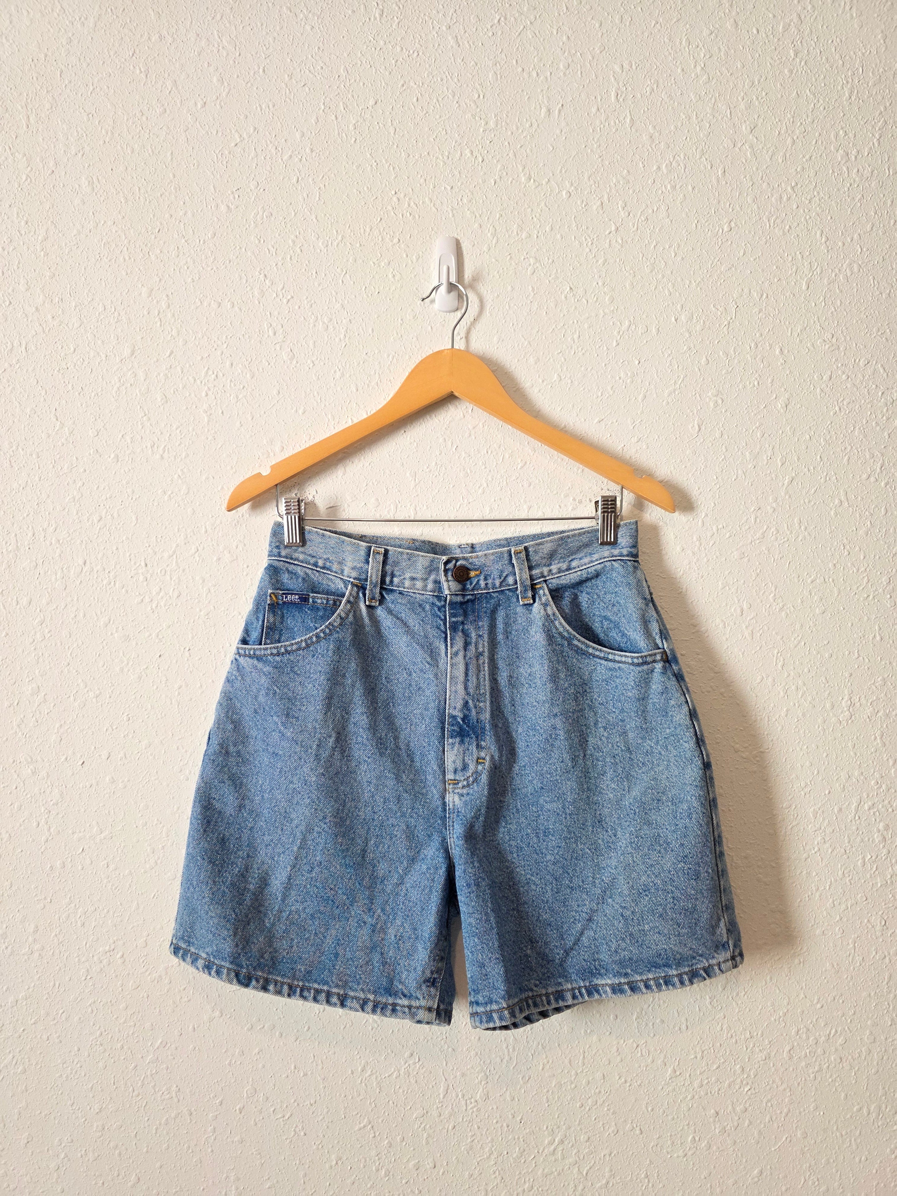 Vintage Lee Relaxed Denim Shorts (27/28)