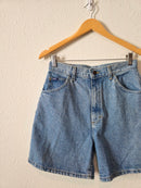 Vintage Lee Relaxed Denim Shorts (27/28)