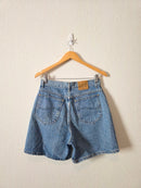 Vintage Lee Relaxed Denim Shorts (27/28)