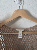 Crochet Knit Tie Front Top (22/34W)