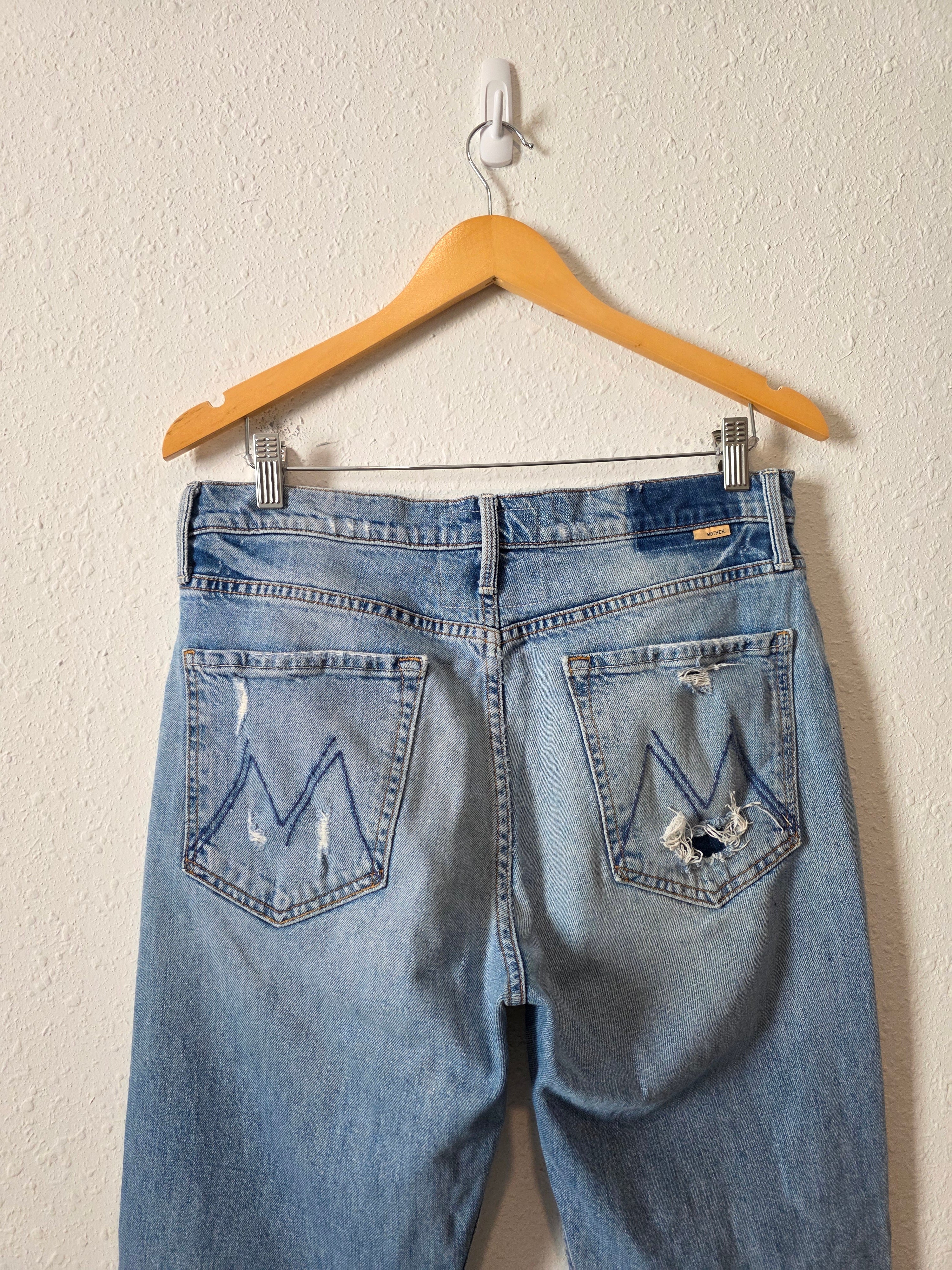 Mother Straight Leg Tomcat Jeans (31)