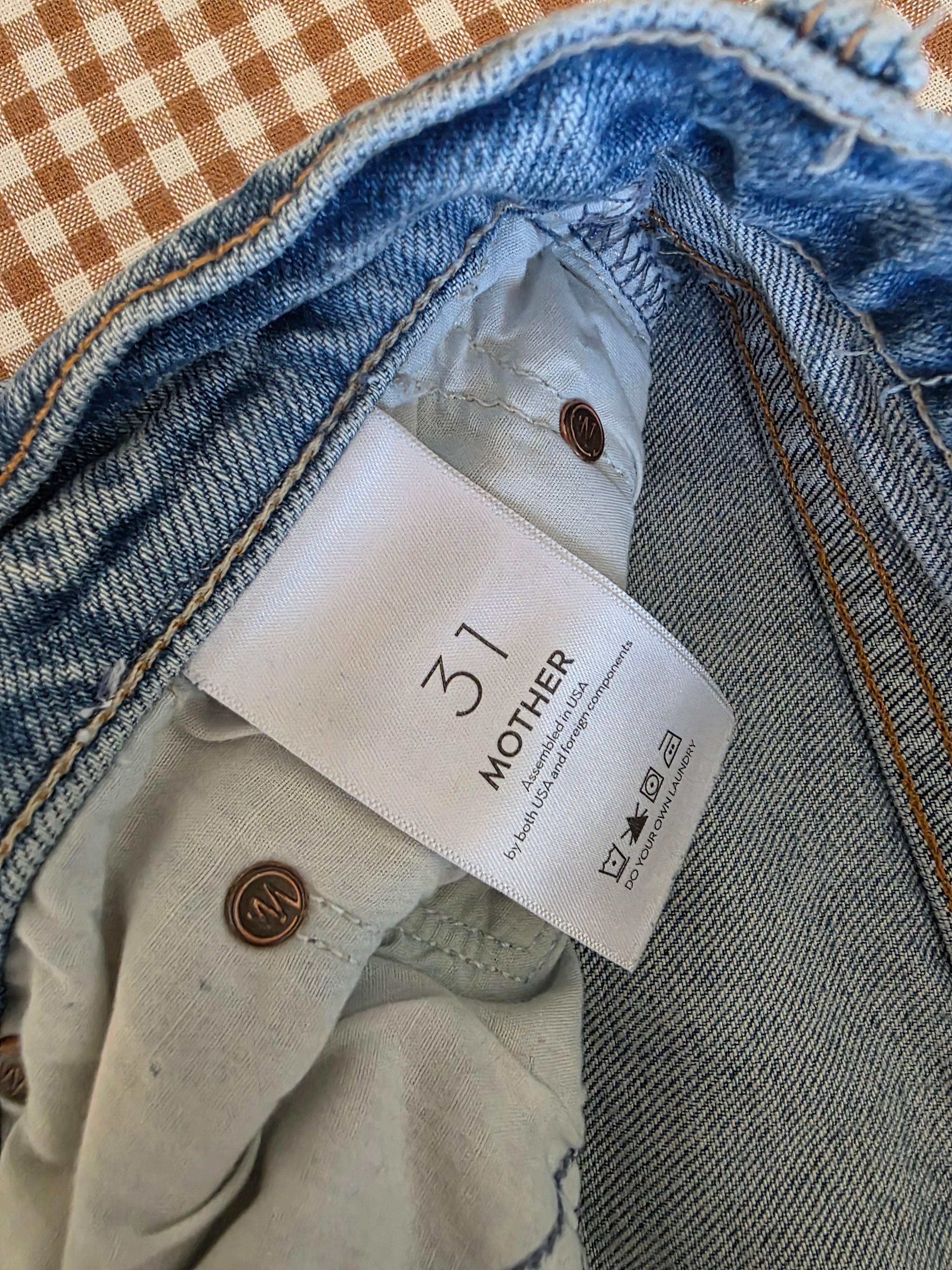 Mother Straight Leg Tomcat Jeans (31)