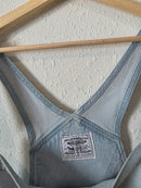 Levi's Light Wash Denim Overalls (24W)