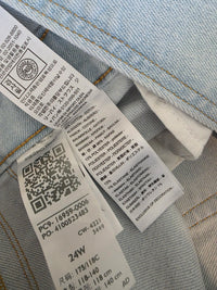 Levi's Light Wash Denim Overalls (24W)